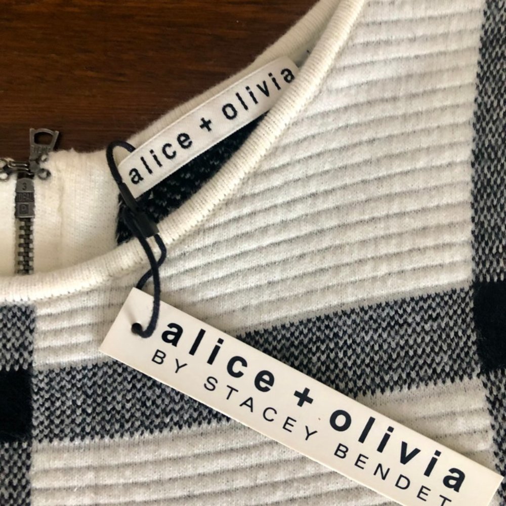 Alice + Olivia Selma knit dress